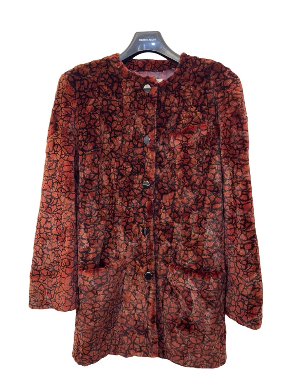 Vintage Roger Gerco Faux Fur Women's Short Coat, M